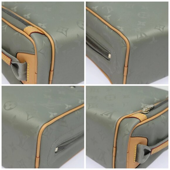 LOUIS VUITTON Monogram titanium Camera Bag Shoulder Bag Gray M43884 Auth 79277SA - Picture 14 of 16
